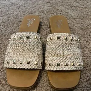 Crown vintage glorianna slide cheap sandal